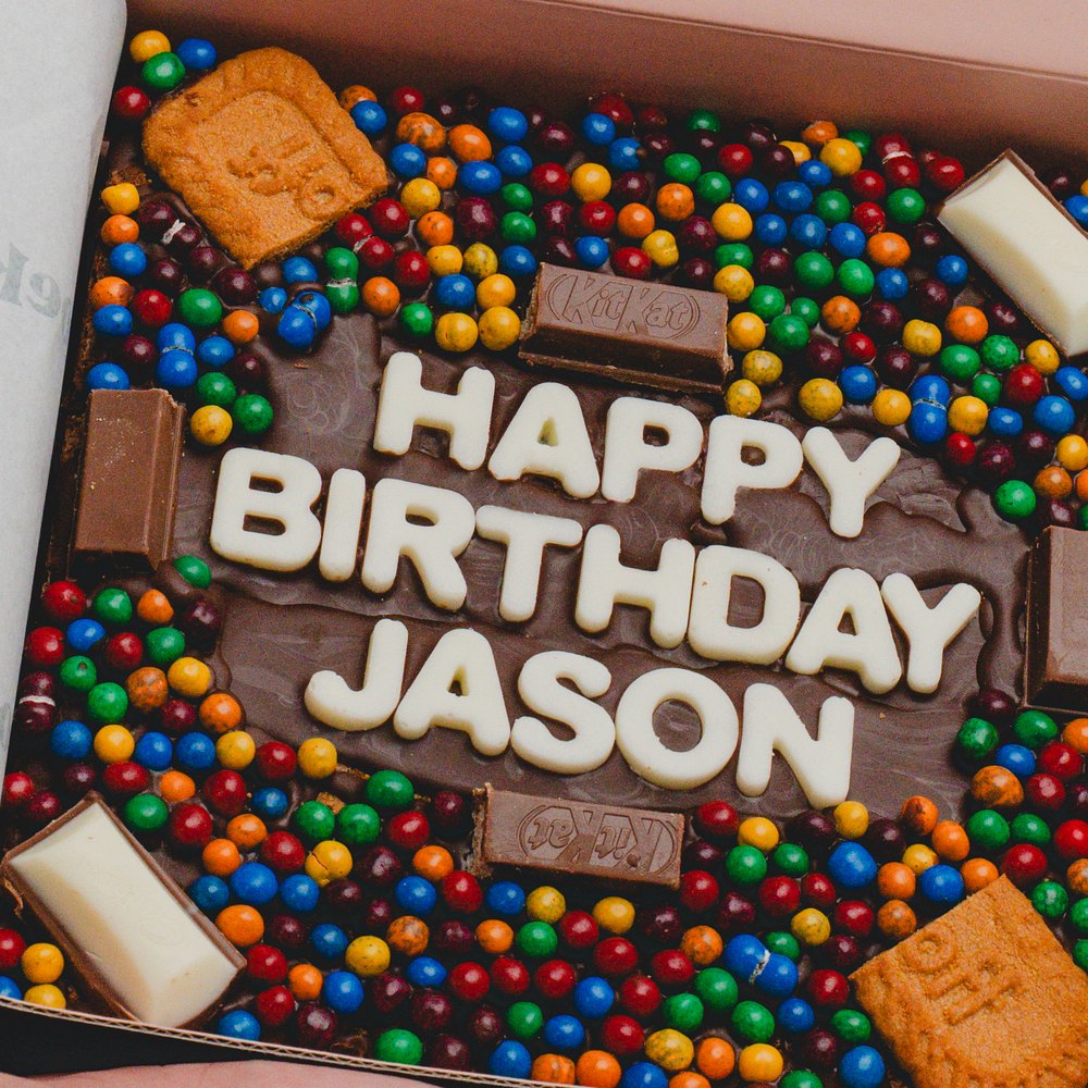 A real Broekie from above that says Happy Birthday Jason